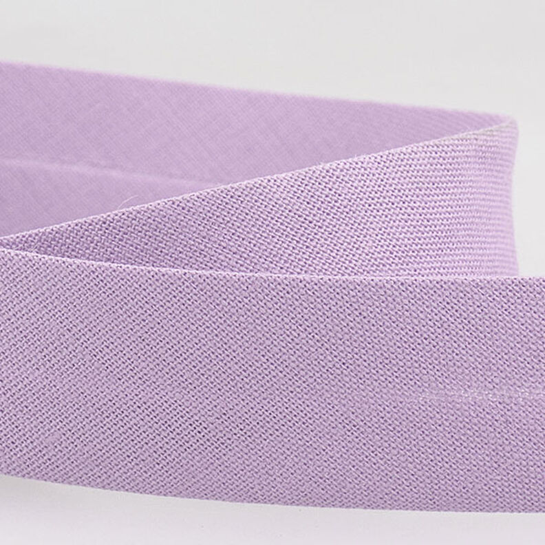 Taśma skośna Polycotton [20 mm] – liliowy,  image number 2