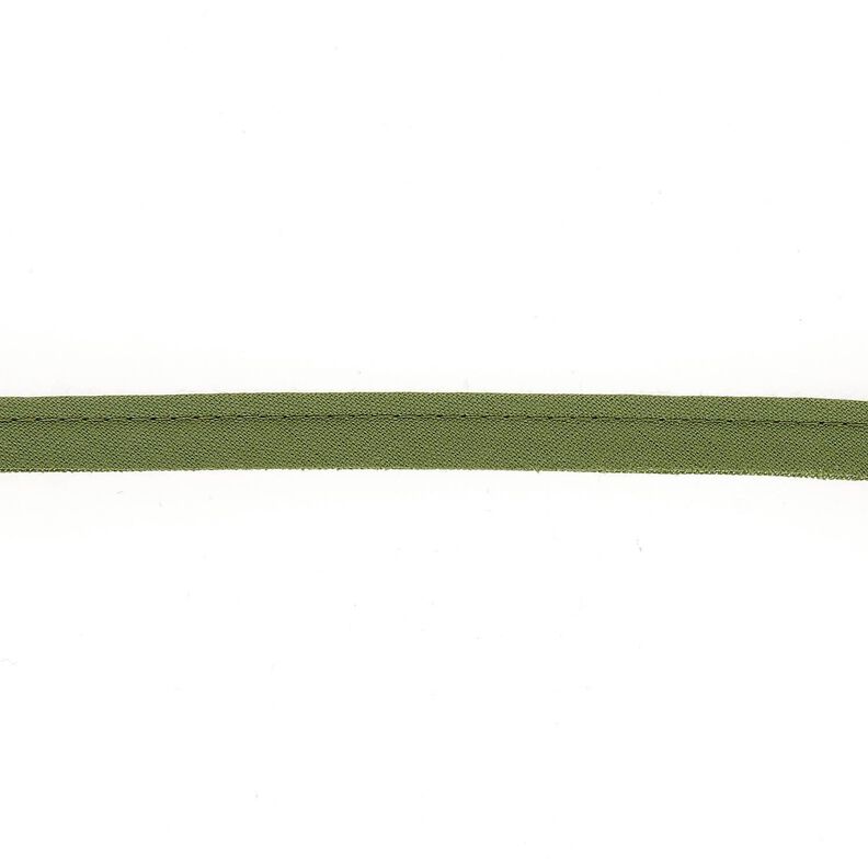 Taśma wypustkowa Polycotton [10 mm] – khaki,  image number 1