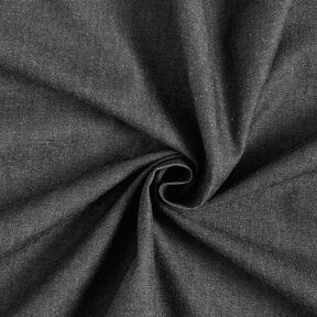 Tkanina bawełniana chambray przypominająca dżins – czerń, 