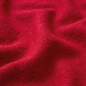 Lekka dzianina swetrowa z wełny z domieszką wiskozy – czerwień karminowa, 