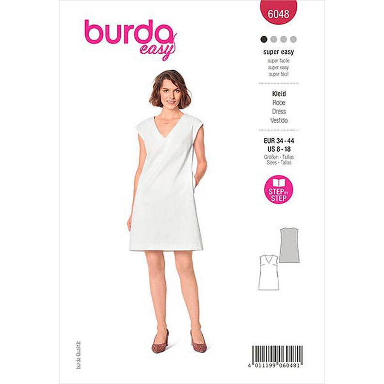 Vestido, Burda 6048 | 34-44,  image number 1