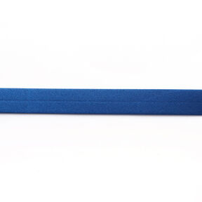 Taśma skośna Satyna [20 mm] – błękit królewski, 