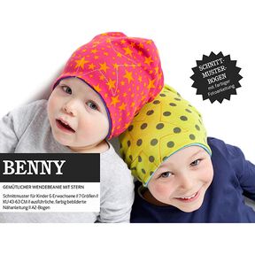 BENNY – dwustronna czapka beanie dla dużych i małych, Studio Schnittreif, 