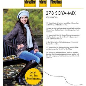 278 Soya Mix Włóknina puszysta | Vilene – naturalny, 