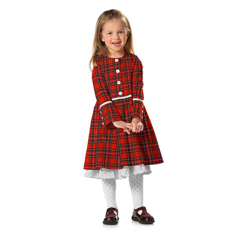 Szkocka krata Tartan kratka mała – czerwień,  image number 6