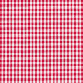Tkanina bawełniana Kratka Vichy 0,5 cm – czerwień/biel, 