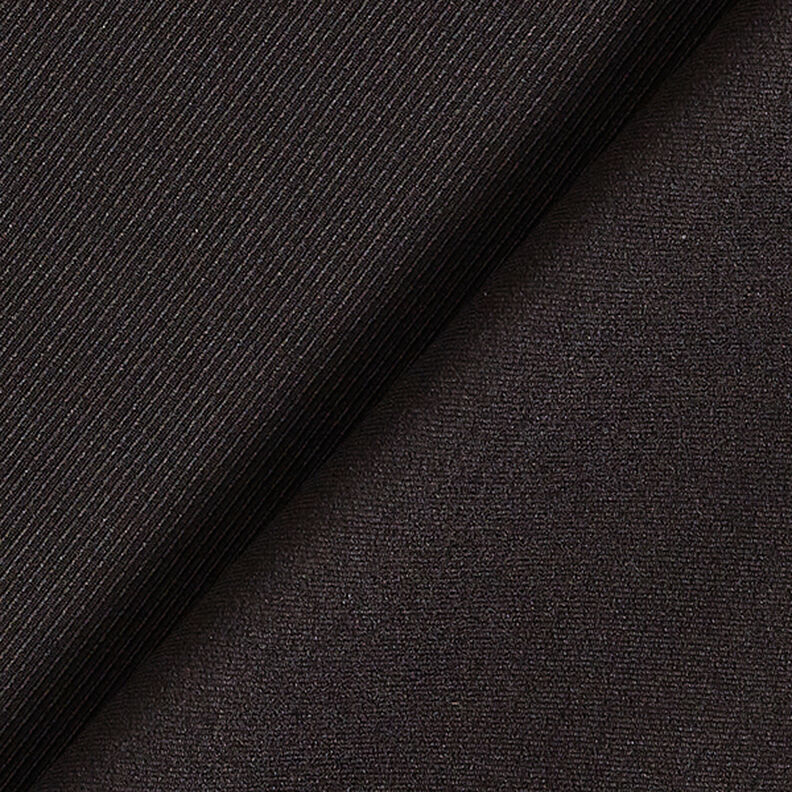 Tkanina spodniowa strecz jednokol. – czerń,  image number 4