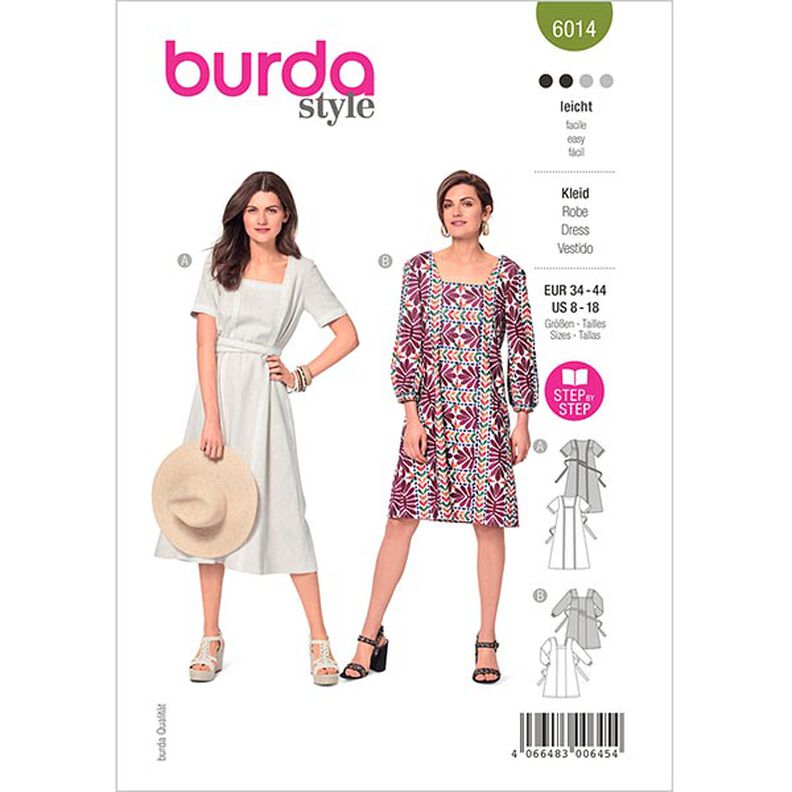 Vestido,Burda 6014 | 34 - 44,  image number 1