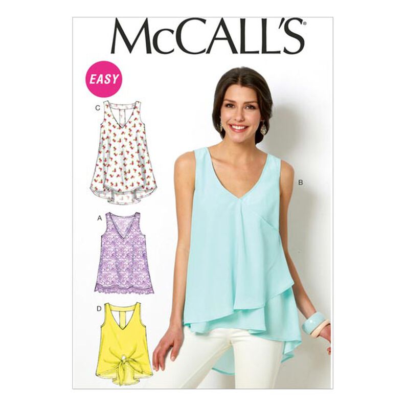 Top, McCalls 6960 | 42 - 50,  image number 1