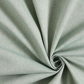 Tkanina dekoracyjna half panama chambray z recyklingu – zieleń trzcinowa, 