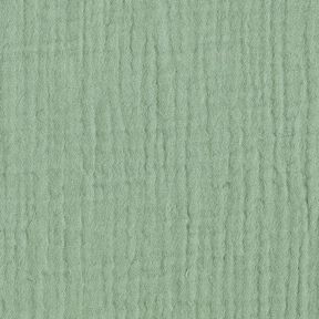 GOTS Trójwarstwowy muślin bawełniany – zieleń trzcinowa, 
