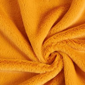 Tkanina tapicerska Sztuczne futerko – żółty curry, 