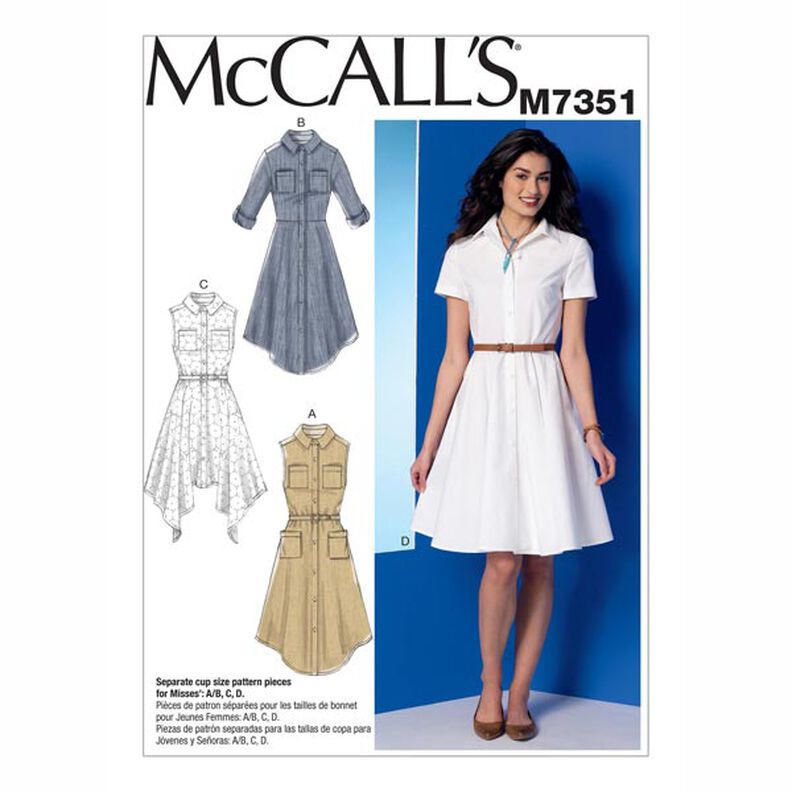 Sukienka|Pasek, McCalls | 40 - 48,  image number 1