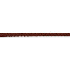 sznurek bawełniany [Ø 5 mm] – ciemny brąz, 
