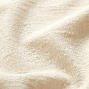Tkanina bawełniana z efektem lnu niebielona – naturalny, 