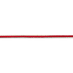 Sznurek gumkowy [Ø 3 mm] – czerwień, 