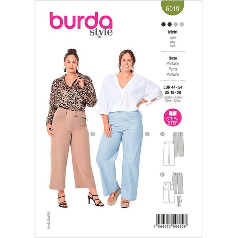 Calças,Burda 6019 | 44 - 54,  image number 1