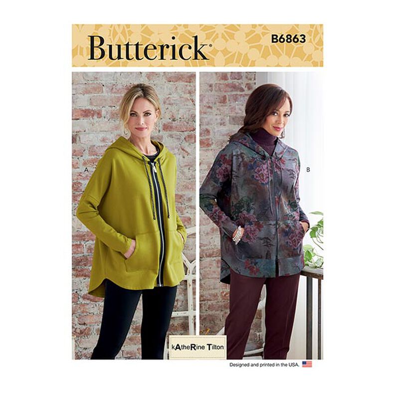 Kurtka | Butterick 6863 | 32-50,  image number 1