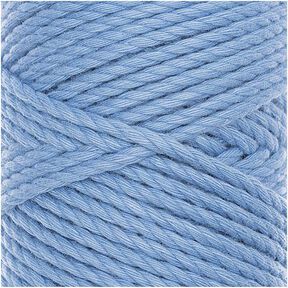 Włóczka do makramy Creative Cotton Cord Skinny [3mm] | Rico Design – błękit, 