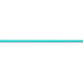 Sznurek gumkowy [Ø 3 mm] – błękit morski, 