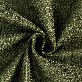 Tkanina tapicerska struktura plastra miodu – ciemna oliwka | Resztka 100cm, 