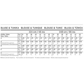 Bluzka / Tunika, Burda 6809, 