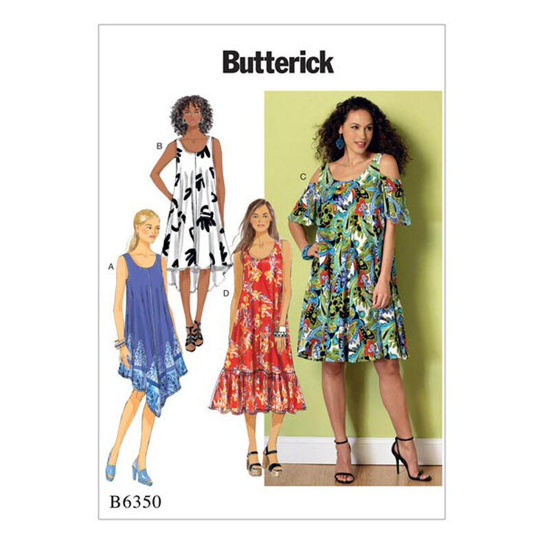 Sukienka, Butterick 6350|30 - 40,  image number 1