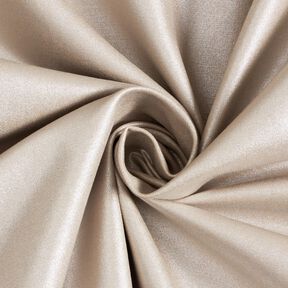 Połyskująca tkanina spodniowa strecz – złoty metaliczny/beż, 