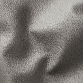 Tkanina tapicerska Imitacja skóry lekkie tłoczenie – szary, 